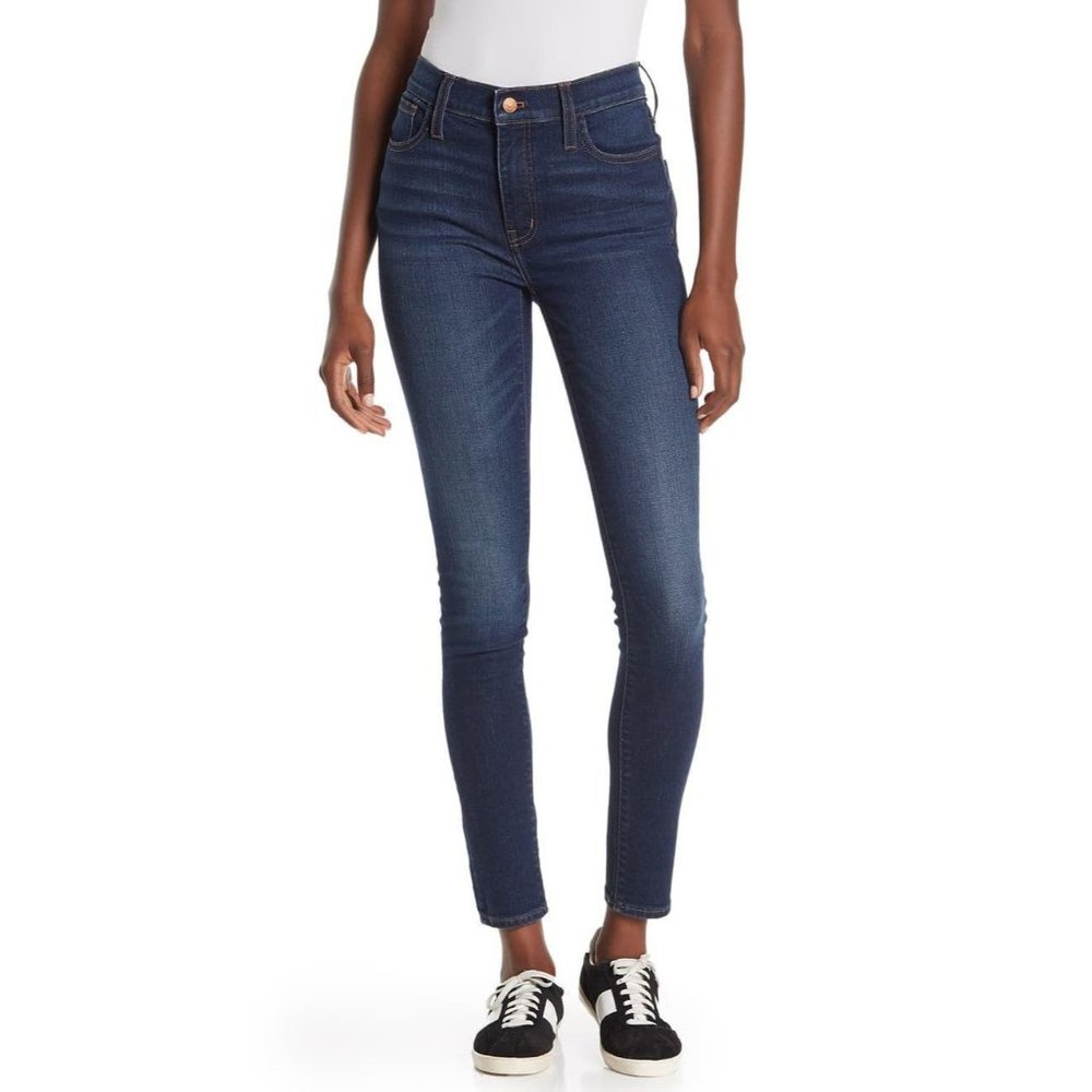 NWT Madewell Magic Pocket 9" Mid-Rise Skinny Jeans
